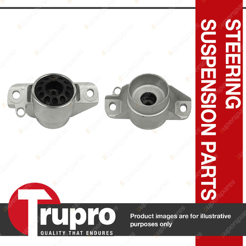 Pair Trupro Front Strut Mounts for Porsche Macan 2.0L 3.0L 3.6L SUV 2014-On