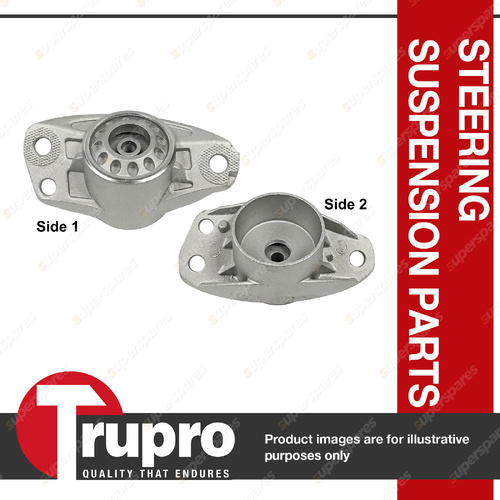 2 x Trupro Rear Strut Mounts for Skoda Octavia 1Z Superb 3T Liftback Wagon 05-16