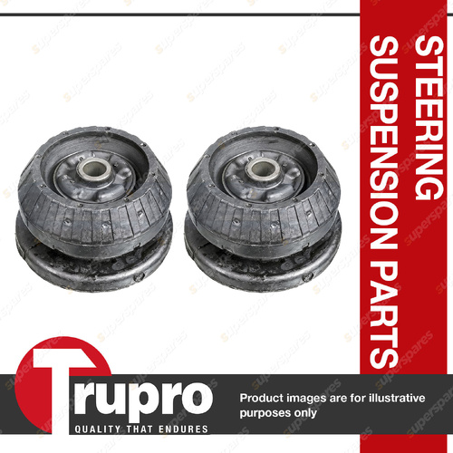 Pair Trupro Front Strut Mounts for Mercedes Benz Viano 639 Vito CDI Van 04-15
