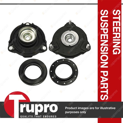 Pair Trupro Front Strut Mounts for Hyundai Santa Fe TM SUV Mid-Size 2018-2024