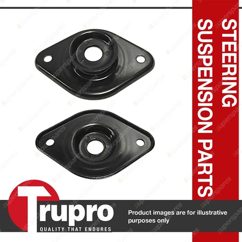 Pair Trupro Rear Strut Mounts for Nissan 350Z Z33 Convertible Coupe 3.5L 02-09