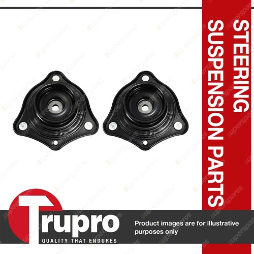 Pair Trupro Front Strut Mounts for Honda Civic FC FK Sedan Hatch 1.5L 1.8L 16-On