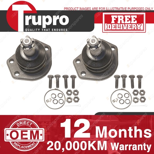 2 Pcs Premium Quality Trupro Upper Ball Joints for CHEVROLET NOVA CHEVY II 68-74