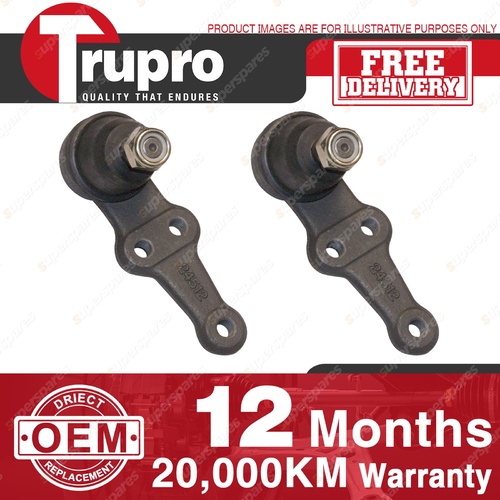 2 Pcs Premium Quality Trupro Lower Ball Joints for NISSAN PULSAR N10 N11 78-82