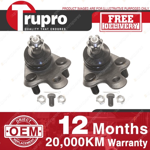 2 Pcs Premium Quality Trupro Lower Ball Joints for HOLDEN NOVA LG 1994-1996
