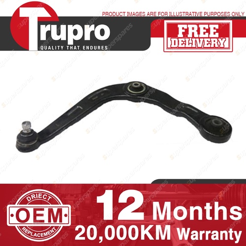 Trupro Lower LH Control Arm With Ball Joint for PEUGEOT 206 SERIES 98-on