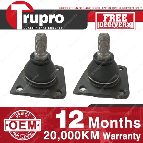 2 Pcs Trupro Lower Ball Joints for RENAULT R20 TS from CHASSIS #198000 78-81