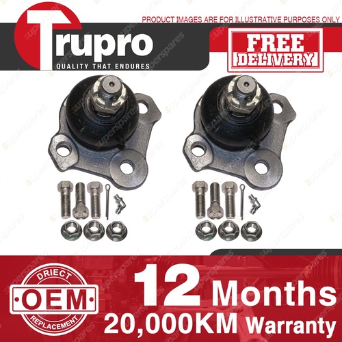 2 Pcs Premium Quality Trupro Lower Ball Joints for TOYOTA CROWN MS123 125 83-87
