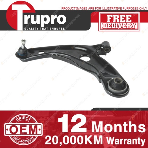 Trupro Lower LH Control Arm With Ball Joint for TOYOTA YARIS NCP91 05-11