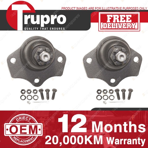 2 Pcs Trupro Upper Ball Joints for FORD COMMERCIAL UTILITY LONGREACH XG