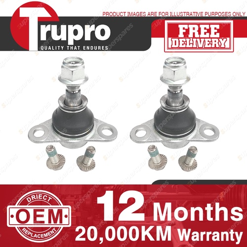 2 Pcs Brand New Trupro Lower Ball Joints for VOLVO XC90 AWD 98-05