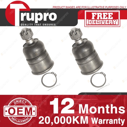 2 Pcs Trupro Lower Ball Joints for HONDA CR-V RD17 18 CRX EF ED EG