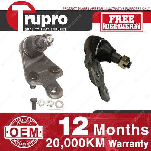 2 Pcs Trupro Lower RH+LH Ball Joints for TOYOTA CAMRY INC. VIENTA ACV36 02-06