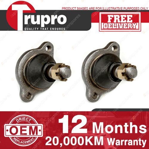 2 Pcs Trupro Upper Ball Joints for NISSAN COMMERCIAL VANETTE C20 C21 C120 C121