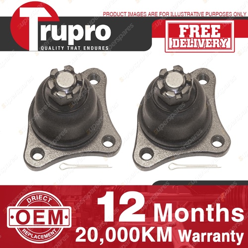 2 Pcs Trupro Upper Ball Joints for MITSUBISHI PAJERO 4WD NM NP NS NT TRITON ML