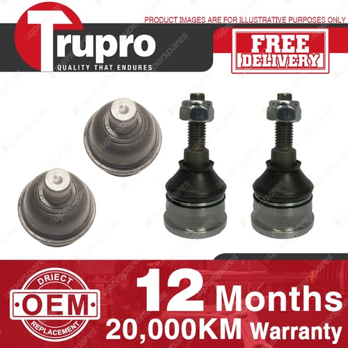 4 Pcs Trupro Lower+upper Ball Joints for FORD FAIRLANE AU FALCON AU BA BF