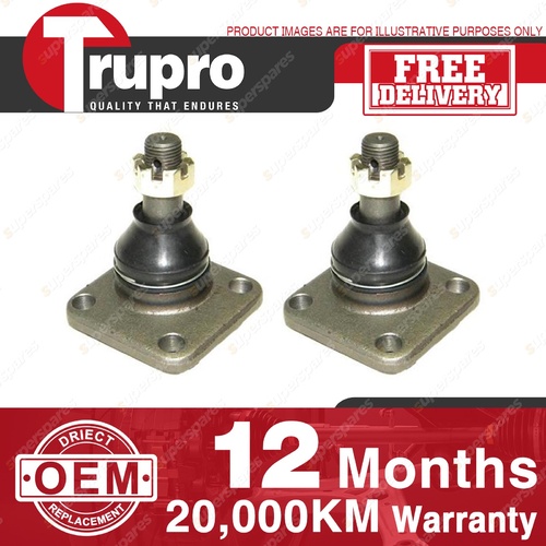 2 Pcs Trupro Lower Ball Joints for TOYOTA CROWN MS111 MS112 MS130 MS83 MS85