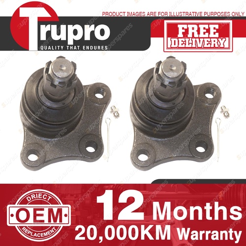 2 Pcs Trupro Lower Ball Joints for FORD COMMERCIAL ECONOVAN SPECTRON