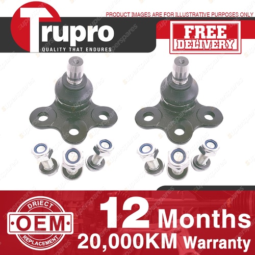 2 Pcs Brand New Trupro Lower Ball Joints for HOLDEN BARINA XC 01-05