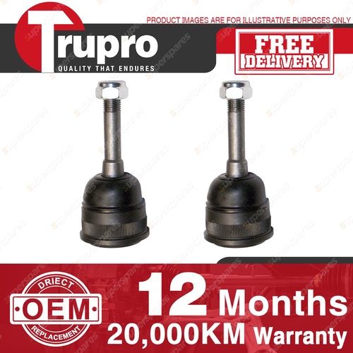 2 Pcs Trupro Lower Ball Joints for HOLDEN COMMODORE VB VC VH POWER STEER 78-84