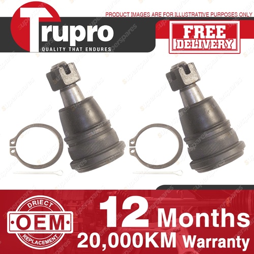 2 Pcs Trupro Lower Ball Joints for HOLDEN ASTRA LD MANUAL Power STEER