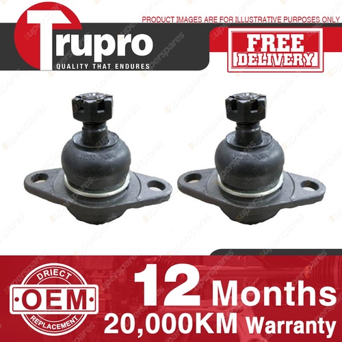 2 Pcs Trupro Lower Ball Joints for TOYOTA COMMERCIAL TARAGO TCR1# TCR2# YR31