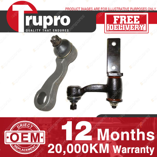 Trupro Pitman & Idler Arm for MITSUBISHI COMMERCIAL L200 2WD MA 78-80