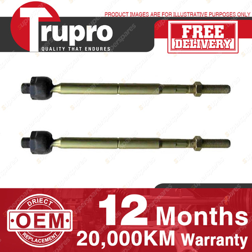 2 Pcs Premium Quality Trupro Rack Ends for HYUNDAI EXCEL X2-POWER STEER 89-94