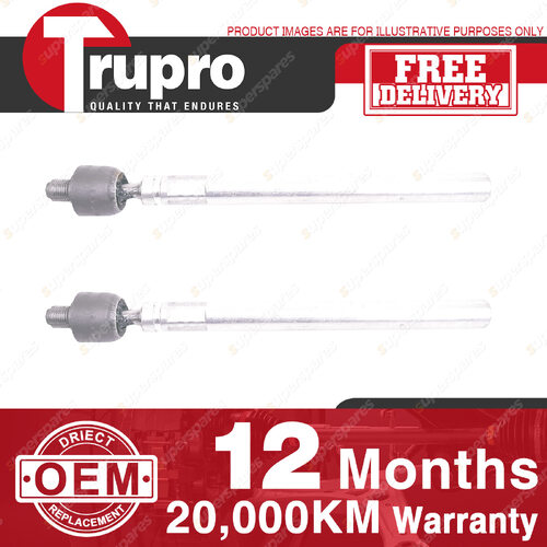 2 Pcs Premium Quality Brand New Trupro Rack Ends for PEUGEOT 406 SERIES 99-on