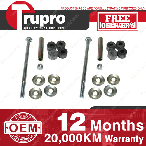 2 Pcs Trupro Front Sway Bar Links for MITSUBISHI L200 2WD SH SJ L039P 92-ON