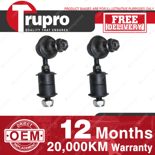 2 Pcs Trupro Front Sway Bar Links for MITSUBISHI COMMERCIAL OUTLANDER ZE ZF