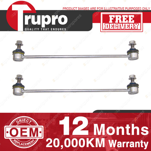 2 Pcs Premium Quality Trupro Front Sway Bar Links for TOYOTA YARIS NCP91 05-11