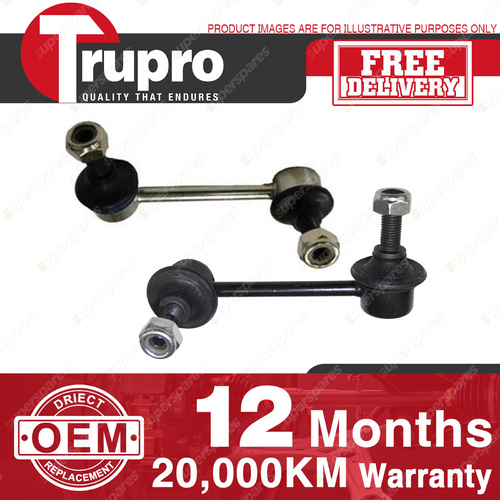 2 PCS TRUPRO FRONT LH+RH Sway Bar Links for MAZDA CX-7 Inc AWD 06-on
