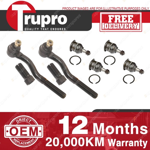 Trupro Ball Joint Tie Rod Kit for BEDFORD BEDFORD CF VAN FROM #DY600001 69-87