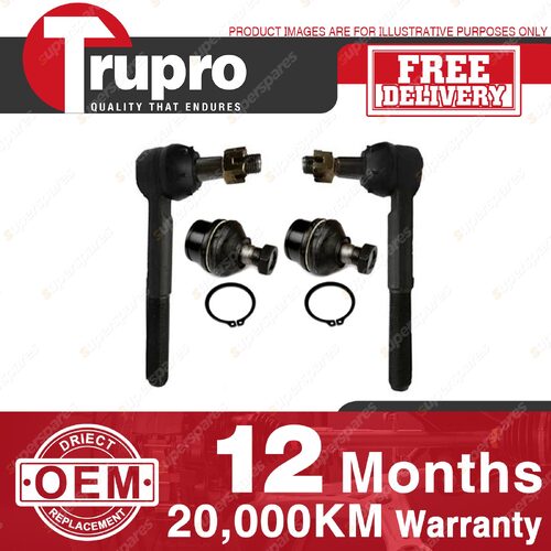 Trupro Ball Joint Tie Rod End Kit for FORD F150 2WD BALL JOINT SUSPENSION 97-03