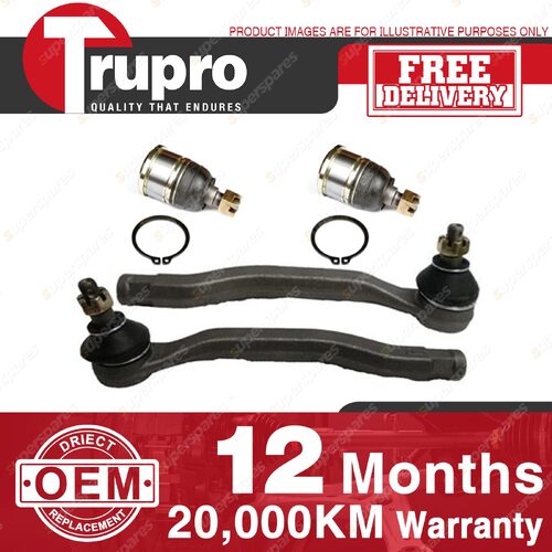 Trupro Ball Joint Tie Rod End Kit for HONDA ACCORD CC CD CE 94-97