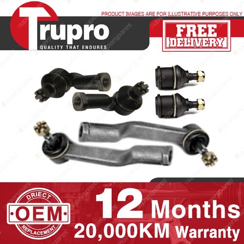 Trupro Ball Joint Tie Rod End Kit for MAZDA 1300 FAMILLIA PRESTO FA3T 72-75