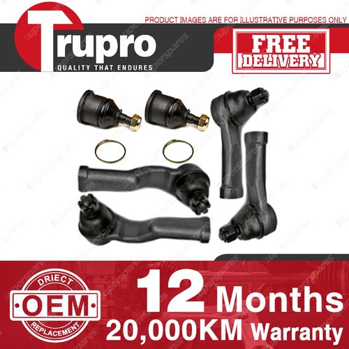 Trupro Ball Joint Tie Rod End Kit for MAZDA 808 SAVANNA 808 STC SN3A SN4A 71-75