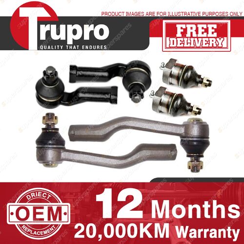 Trupro Ball Joint Tie Rod Kit for MAZDA TK Ser 1600 UTE VAN FAMILIA TRUCK 76-79
