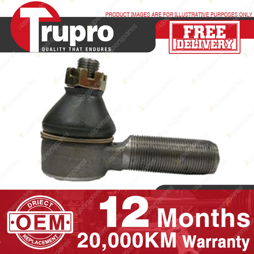 1 Trupro LH Outer Tie Rod for TOYOTA BUNDERA RJO LJ70 4CYL PETROL + DIESEL 85-91
