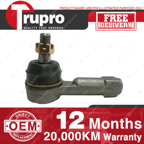 1 Pc Trupro RH Outer Tie Rod End for NISSAN STANZA T12 T12Y 85-on