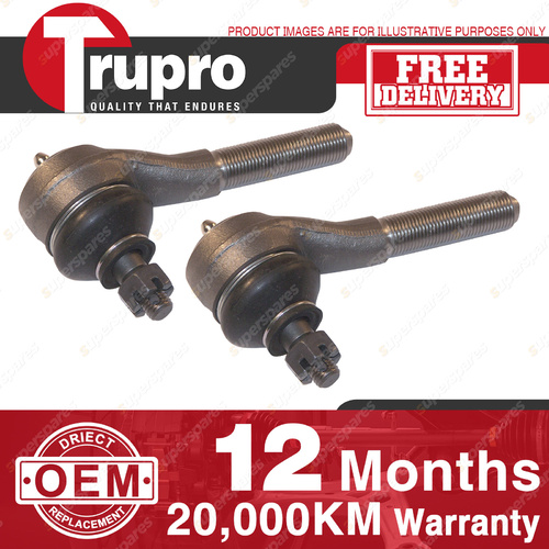 2 Pcs Trupro LH+RH Outer Tie Rod Ends for FORD MUSTANG V8 MANUAL STEER 64-66