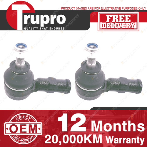2 Pcs Premium Quality Trupro LH+RH Outer Tie Rod Ends for HOLDEN BARINA XC 01-05