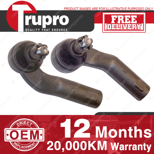 2 Pcs Trupro LH+RH Outer Tie Rod Ends for MAZDA 3 SERIES 3 BK 04-09