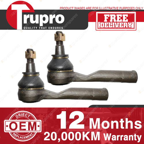 2 Pcs Trupro LH+RH Outer Tie Rod Ends for NISSAN SKYLINE R32 GTR 89-92