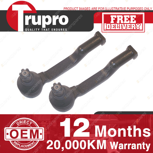 2 Pcs Trupro LH+RH Inner Tie Rod Ends for FORD COURIER PE UF66M SGHC SCGE SGHW