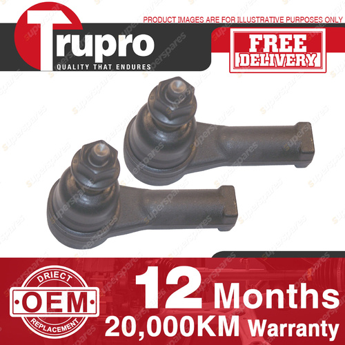 2 Pcs Trupro LH+RH Outer Tie Rod Ends for FORD FALCON FAIRLANE AU BA BF 98-ON