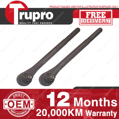 2 Trupro LH+RH Inner Tie Rod for FORD FALCON XR XT XW FAIRLANE ZB ZC MUSTANG