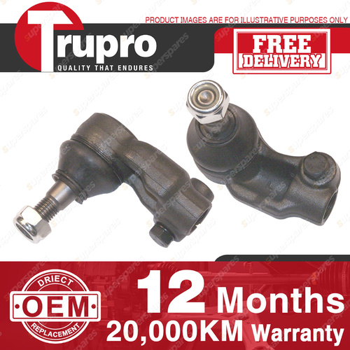 2 Pcs Trupro LH+RH Outer Tie Rod Ends for HOLDEN CALIBRA YE VECTRA 88-ON