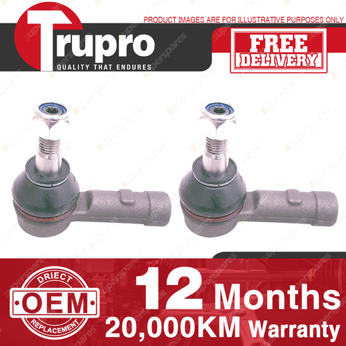 2 Pcs Trupro LH+RH Outer Tie Rod Ends for HOLDEN VECTRA JR JS 08/95-02/03